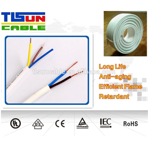 Flexible 3*1.5mm HO5VV-F Low voltage Cable copper cable